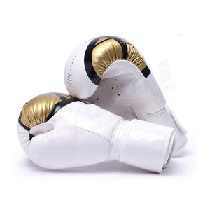 Gants Magic-Straps Gants de sparring en cuir de haute qualité Muay-Thai Training Kickboxing Fighting Heavy-Work Bag Punching Gloves - Product Image 2