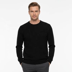 Suéteres de Lana Cálidos para Hombre, Fabricante OEM, Logotipo Frontal, Anti-Pilling, Anti-Arrugas, Moda de Invierno, Proveedor de Alta Calidad - Product Image 1