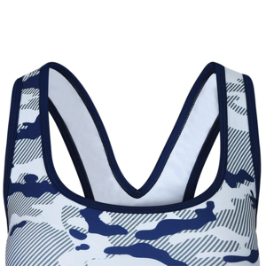 Sujetador deportivo elegante para mujer, elaborado con tela suave y transpirable, banda elástica de apoyo, ajuste sin costuras y diseño cómodo de entrenamiento - Product Image 5