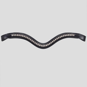 ชุดเดรส Equine brow พร้อมแถบคิ้วหนังรูปม้าดีไซน์โค้งมีประกายระยิบระยับ - Product Image 2