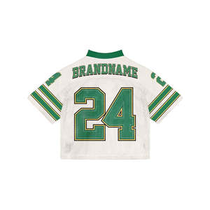 เสื้อเจอร์ซีย์ทรงบ็อกซี่คุณภาพสูงแบบใหม่ เสื้อยืดแห้งเร็วทรงโอเวอร์ไซส์สำหรับฟุตบอล บาสเก็ตบอล และฟุตบอลอเมริกัน สำหรับผู้ชาย - Product Image 3