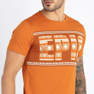 Color sólido más tamaño Pakistán fabricante hombres camiseta Crew Nexk Factory Outlet High Street hombres camiseta - Product Image 4