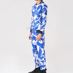 Respirant Dernier Style Top List Hommes Sublimation Survêtement Slim Fit Polyester Coton Plaine Hommes Survêtements - Product Image 3