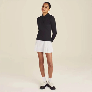 Camiseta Polo de Manga Corta para Mujer, Personalizada, de Alta Calidad, 100% Algodón, Informal, con Impresión Personalizada y Logotipo - Product Image 2