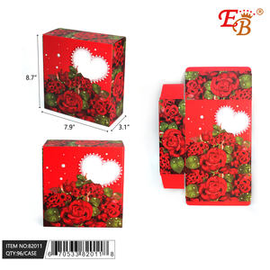 Eb Valentine's Day Gift Box 7.9X5.7X3.1 In <b>Paper</b> <b>Digital</b> Printing Expressing Love - Product Image 1