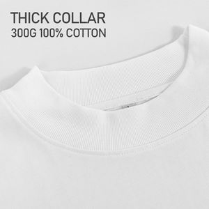 High Quality t Shirt Supplier Street Wear Cropped Boxy Fit Tee Custom Puff Print logo Oversized <b>Tshirt</b> for Men - Product Image 4