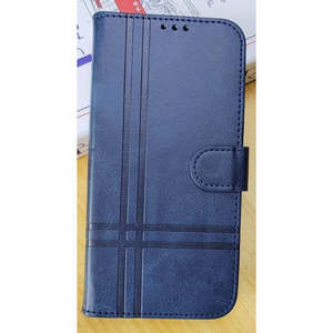 Custodia a Portafoglio in Pelle Vegana Blu per Moto G 2026, G 5G 2025, G Play 2026 - Product Image 1
