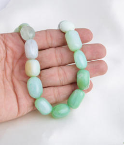 Cuentas de Ópalo Azul Natural, Piedras Preciosas Naturales para la Elaboración de Joyería Fina - Product Image 4