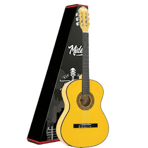 Guitarra Clásica Amarilla 4/4, Juego Completo con Varilla de Ajuste, Afinador, Funda, Correa, Capo y Púas |   Midex CG-270YLW - Product Image 2
