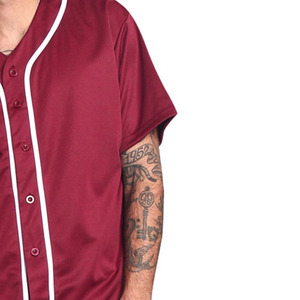 High Quality Custom Printed Baseball & <b>Softball</b> Jerseys 100% Polyester Moisture Wicking Team Uniform T-Shirts for Teams - Product Image 6