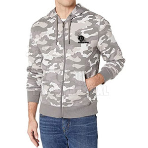 2022 Custom Zipper Hoodie Men Sweat Shirt Full Zip Up Hoodie <b>Jacket</b> Custom 100% Cotton/polyester Custom Color <b>Jacket</b> Winter - Product Image 2