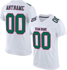 Camisetas de Fútbol Americano Personalizadas OEM 2026, Precio de Fabricante, Secado Rápido, Transpirables, Absorben la Humedad, Poliéster con Transferencia de Calor - Product Image 4