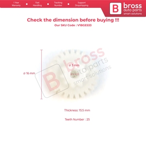 Moteur d'actionneur de commande de volet de ventilation de climatiseur et de chauffage V1BGE533, réparation d'engrenage 10/25 dents pour Classe C W203 S203 2000-2008 - Product Image 2
