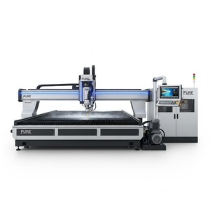 เครื่องตัดวอเตอร์เจ็ท CNC รุ่นใหม่ล่าสุด ระบบตัดเร็วสำหรับงานอุตสาหกรรม เหมาะสำหรับตัดโลหะ หิน แก้ว เซรามิก และวัสดุแข็ง - Product Image 4