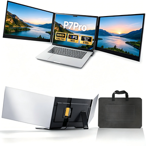 <span class=keywords><strong>Écran</strong></span> portable pour ordinateur portable de 15,6 pouces, moniteur <span class=keywords><strong>d</strong></span>'extension multi-<span class=keywords><strong>écran</strong></span>s, support magnétique rotatif multi-angles - Product Image 1