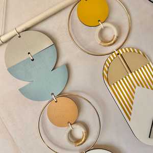 Elegant Handmade Indian Wall Hanging with Floral Embroidery, Wooden <b>Panel</b>, Artisan Home <b>Decor</b> Perfect for Global Wholesalers - Product Image 3