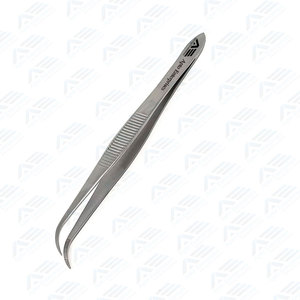 Chirurgie tissu chirurgical Instruments en acier inoxydable Debakey pince à disséquer 8 ''pince à épiler incurvée 20 cm - Product Image 4