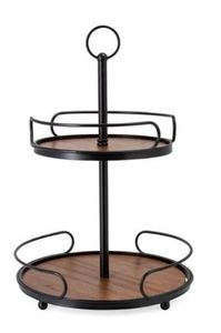 Wholesale Wooden Rectangle Cake Stands Premium Quality Wood Modern Design Cupcake Stand Wedding <b>Party</b> <b>Sweet</b> Dessert Holder Low - Product Image 6