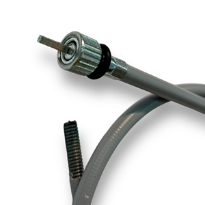 Cable de velocímetro completo Lambretta S3 + TV3 + SX + Special (cabeza de cable interior de tipo más grande) - Product Image 2