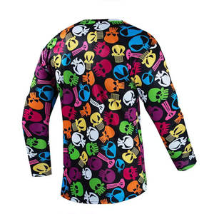 Maillot MX unisexe avec imprimé personnalisé Vêtements de sport à manches longues respirants et abordables - Product Image 2