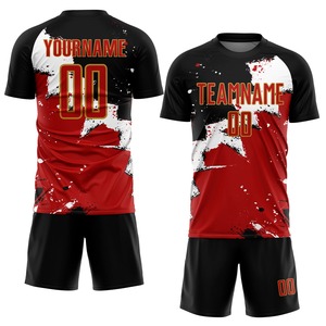 เสื้อทีมฟุตบอลระบายอากาศได้ดีเสื้อทีมฟุตบอลแห้งเร็วเสื้อเจอร์ซีย์ฟุตบอลสำหรับผู้ชาย - Product Image 6