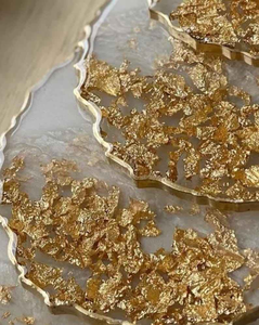 Sous-verres en résine époxy avec support, moules, logo personnalisé, impression UV, durables, cadeaux de mariage et cadeaux de fête nuptiale - Product Image 2