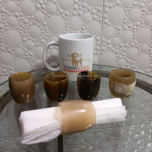 Servilletero de cuerno de búfalo pulido de la mejor calidad, servilletero de cuerno de buey, servilletero de estilo Animal decorativo para el hogar, artesanías naturales - Product Image 2