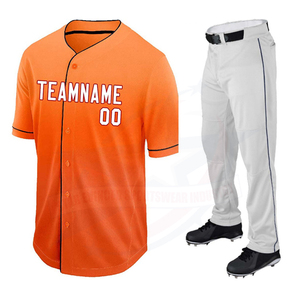Uniforme de béisbol personalizado OEM, conjuntos cómodos y transpirables más vendidos, precio alto y exigible - Product Image 5
