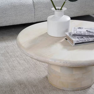 Table basse en bois moderne, bois massif, écologique, durable, prix de gros premium, salon, restaurant - Product Image 2