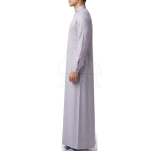 Nouvelle Collection Thobe Classique Saoudien, Design Traditionnel Sur Mesure, Manches Longues, Boutons Frontaux Élégants, Coton Décontracté Respirant et Léger - Product Image 3