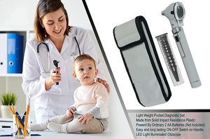 Set de Otoscopio Manual con Construcción Duradera y LED Brillante para Uso Quirúrgico ORL, Calidad Grado A+, Certificado CE - Product Image 6