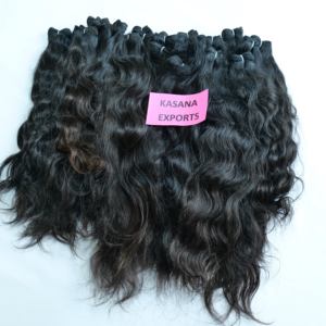 Machine d'extensions de cheveux humains vietnamiens bruts vierges 100% non transformés en gros Double trame naturelle lâche vague profonde boucles crépues - Product Image 4