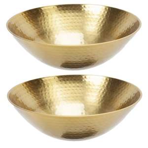 Tazón para servir comida de diseño antiguo, cobre de gran calidad con tazón de comida martillado para mesa de artículos de hotel, tazón de comida decorativo - Product Image 2