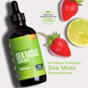 Minyak Seamoss Organik Vegan Label Khusus, Cairan Irish Sea <span class=keywords><strong>Moss</strong></span> <span class=keywords><strong>2</strong></span> oz dalam Botol Kaca, Produk Herbal - Product Image 3