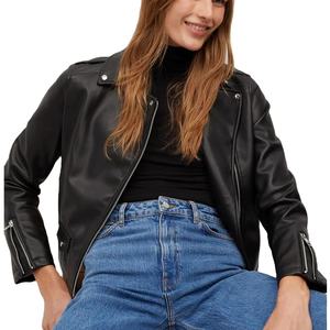 Veste en cuir véritable pour femmes de haute qualité, mode personnalisée, respirante, nouveau design, veste en cuir véritable pour femmes chez Nurak - Product Image 6