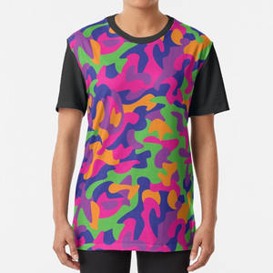 Pro Gaming Jersey Neon Trim Digital Camo Textura Personalizada Esports Team Shirt Esports Uniforme Digital Camo Base - Product Image 2