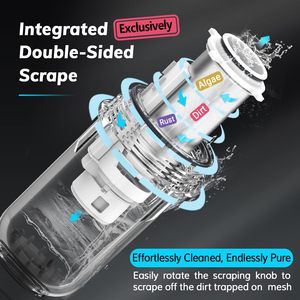 Filtro <span class=keywords><strong>de</strong></span> Sedimentos <span class=keywords><strong>de</strong></span> Sifón <span class=keywords><strong>de</strong></span> Doble Cara Premium, 50 Micras, Reutilizable, Prefiltro <span class=keywords><strong>de</strong></span> Retrolavado Manual para <span class=keywords><strong>Agua</strong></span> Residencial <span class=keywords><strong>de</strong></span> Toda la Casa - Product Image 4