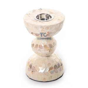 Wholesale Hexagon Incense Burner with Indian Bone Inlay Agarwood Wood for Religious Home Decor - Product Image 2