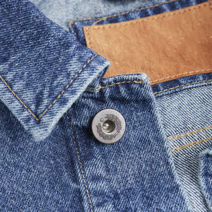 แจ็กเก็ตผ้ายีนส์บุรุษวินเทจซักได้ซักได้ทุกขนาด - Product Image 6