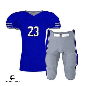 Fabricante de camisetas y uniformes de fútbol americano OEM personalizados, diseño de calidad superior, equipo profesional, proveedor transpirable - Product Image 1