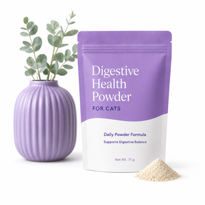 Suplemento Natural para la Salud Intestinal <span class=keywords><strong>de</strong></span> Gatos - Prebiótico <span class=keywords><strong>MOS</strong></span> e Inulina en Polvo con Calabaza para Aliviar el Estreñimiento y Controlar el Olor <span class=keywords><strong>de</strong></span> las Heces - Product Image 1