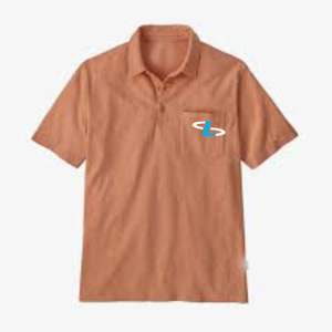 เสื้อโปโลสำหรับผู้ชายเสื้อโปโลผ้าคอตตอนพิมพ์ลายปักโลโก้ - Product Image 1