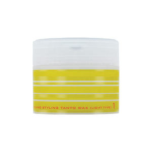 Cire coiffante végane bio Tanto N Wax 1,90 g, tenue forte pour cheveux bouclés et extensions, effet texturisant - Product Image 1