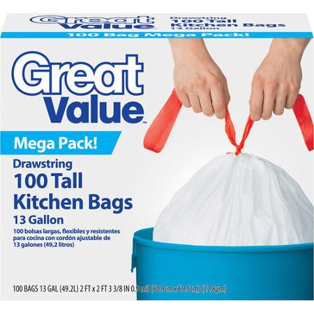 Amazon Top Seller Heavy Strong Trash Bags Garbage Bag on Roll Made in Vietnam Manufacturer Tall Kitchen Drawstring 13gallon LDPE