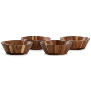Tazones de Coco para Ensaladas y Frutas, de Alta Calidad, con Logotipo Personalizable, de Madera Maciza de Acacia - Product Image 2