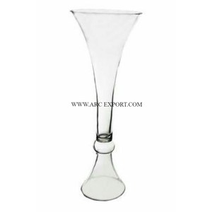 Noir couleur aluminium mariage entrée fleur décoration trompette maison et salon décoratif Table fleur Vases pour l'approvisionnement - Product Image 3