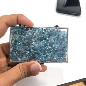 Couleur fantaisie bleue ronde coupe brillante laboratoire cultivé diamant en vrac CVD/HPHT 0.50Ct à 5Ct IGI certifié pour la fabrication de bijoux - Product Image 4