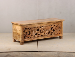 Luxury Wooden <b>Storage</b> Box Trunk Furniture with Multi Purpose <b>Storage</b> Function for Bedding Toys <b>Clothes</b> and Household Essentials - Product Image 4