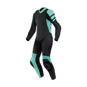 Combinaison de course de moto pour hommes personnalisée combinaison de course de motard en cuir une pièce pour motocyclistes prix bon marché à vendre combinaison de moto - Product Image 1