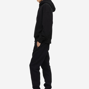 Sweats à capuche pour hommes personnalisés de haute qualité, vêtements de rue surdimensionnés vierges, sweats à capuche d'hiver brodés à la mode en gros à prix d'usine - Product Image 4